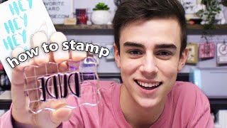 How To Stamp  Stamping Tips And Tricks [upl. by Bradeord]