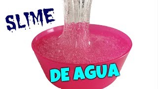 Haz SLIME DE AGUA Probando recetas de 💦Water Slime💦 [upl. by Eba]