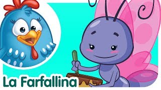 La Farfallina  Canzoni per bambini e bimbi piccoli [upl. by Parthen]