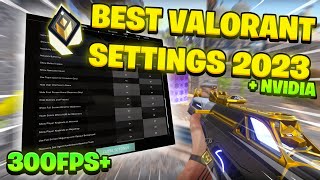 The Ultimate VALORANT SETTINGS and OPTIMIZATION Guide [upl. by Sharla684]