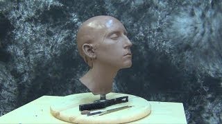 Special Effects Tutorial Pouring A Monster Clay Head [upl. by Surtemed832]