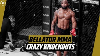 BELLATOR MMA Crazy Knockouts [upl. by Anid]