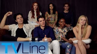 Riverdale Cast Interview  ComicCon 2017  TVLine [upl. by Selry]