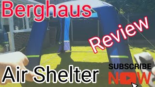 Berghaus Air Shelter review real time putting up and description [upl. by Nameerf]