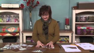 Stitch and Flip Tutorial  National Quilters Circle [upl. by Gnouhp]