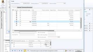 Dynamics AX 2012  Bank Reconciliation [upl. by Stutzman168]