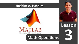 MATLAB Lesson 318 Vector  Array  Matrix operations ماتلاب شرح التعامل مع المصفوفات و مجموعات عربى [upl. by Jeraldine]