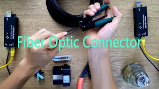 Connect SC Fiber Optical Cable Fast and Easy for Beginners [upl. by Devon]