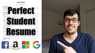 Computer Science Resume Tips for College Students No Experience [upl. by Tireb]