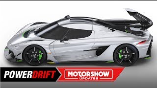 Koenigsegg Jesko  The 482 KMH road legal hypercar  Geneva International Motor Show  PowerDrift [upl. by Ediva]