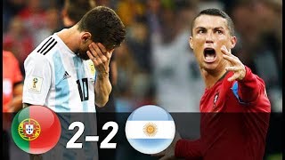 Portugal vs Argentina 22  All Goals amp Extended Highlights Last Matches [upl. by Alfie]