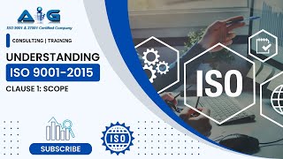 Video 1 of 35  Understanding ISO 90012015  Clause 1 Scope [upl. by Flinn]