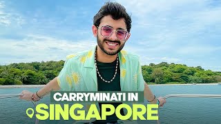 CARRYMINATI IN SINGAPORE  VLOG 7 [upl. by Marcel]