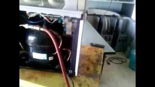 CARICA DEL GAS REFRIGERANTE R404 NEL GRANITORE VIDEO TUTORIAL [upl. by Gallard7]