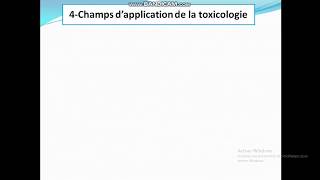 Cours de Toxicologie  Cour 1  notions fondamentales de toxicologie [upl. by Amilas]