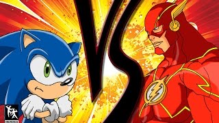 Sonic Vs The Flash The Red Blue Blur [upl. by Cindy]