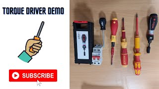 VDE torque driver comparison Wera Wiha [upl. by Ace182]