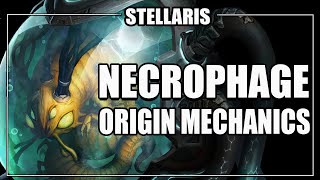 Stellaris  Necrophage Origin Mechanics [upl. by Katha]