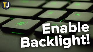 How to Enable Your Backlit Keyboard in Windows 10 [upl. by Lemrej]