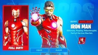 How to UNLOCK IRONMAN SUIT in Fortnite Season 4 Tier 100 Skin [upl. by Ahtan]