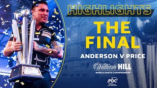 PRICE RULES THE WORLD  Final Highlights  202021 William Hill World Darts Championship [upl. by Atiluj]