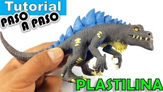 ✅ COMO HACER A ZILLA DE PLASTILINA PASO A PASO  GODZILLA ✅ POLYMER CLAY [upl. by Treblah]