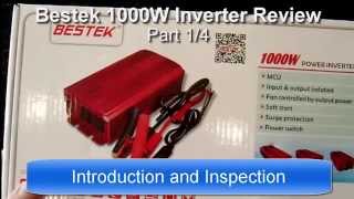 Bestek 1000W Power Inverter Review  part14 [upl. by Iznekcam823]