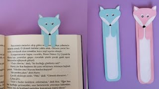 KİTAP AYRACI YAPIMI  Çok Kolay Yapımıyla Kitap Ayracı  Bookmark  Origami Yapımı [upl. by Ahsenrac28]