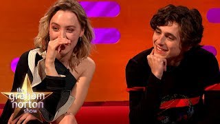 Timothée Chalamet Raps As ‘Lil Timmy Tim’  The Graham Norton Show [upl. by Ennagem]