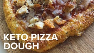 KETO PIZZA DOUGH RECIPE [upl. by Larine]