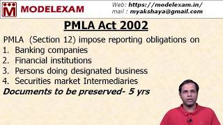 Prevention of Money Laundering Act 2002  Part 1 [upl. by Nageet]