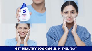 NIVEA Milk Delights  Caring Rose Water Face Wash [upl. by Alverta]