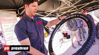 How To Set Up Tubeless MTB Tires In 60 Seconds [upl. by Stulin]