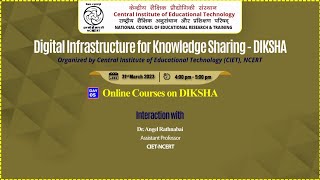 Online Training  Day 5 Online Courses on DIKSHA [upl. by Pirri]