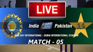 🛑LIVE INDIA vs PAKISTAN🛑IND vs PAK🛑CRICKET 24 GAMEPLAY🛑LIVE MATCH STREAMING🏏 [upl. by Annaeiluj]