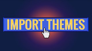 Importing Themes To Google Slides DOWNLOAD FREE THEMES [upl. by Claudelle632]