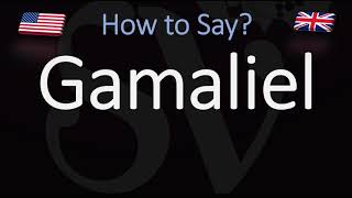 How to Pronounce Gamaliel CORRECTLY [upl. by Archle]