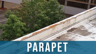 How to measure a Parapet  OSHA Fall Protection Training Workplace Accidents Safety Roofing [upl. by Palumbo993]