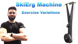 SkiErg Machine Exercise Variations [upl. by Latimore]