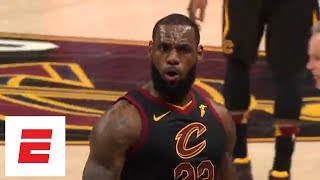 LeBron James buzzerbeater tops his highlights from Game 3 win over Raptors  ESPN [upl. by Leonanie]