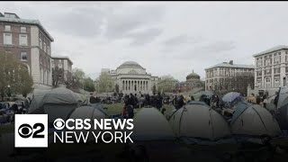 Columbia University protests continue for 5th day [upl. by Dayiz]