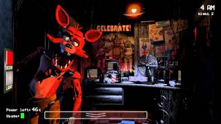 Five Nights at Freddys Gameplay and Commentary [upl. by Bergren695]