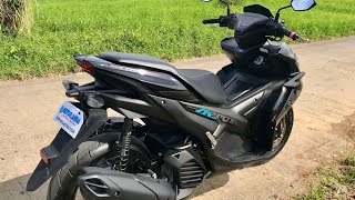 Yamaha Aerox V2 2023  Glossy Black [upl. by Yecal]