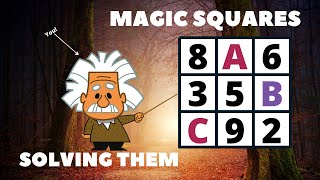 GENIUS Way to Solve Magic Squares [upl. by Aneerhs571]