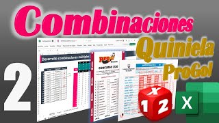 DESARROLLO COMBINACIONES QUINIELAs múltiples [upl. by Atikim661]