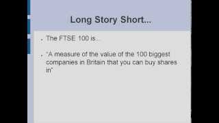 FTSE 100 Explained [upl. by Ynnam]