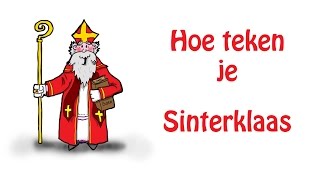 Hoe teken je Sinterklaas [upl. by Noemi]