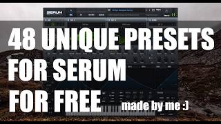 48 FREE SERUM PRESETS My best ones [upl. by Mloc396]