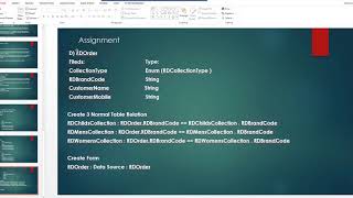 MS Dynamics AX 2012 Development Training  Assignment [upl. by Samara]