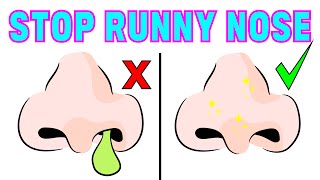 How to Stop a Runny Nose Instantly [upl. by Morry343]